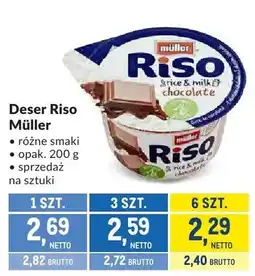 Makro Deser Riso Müller oferta