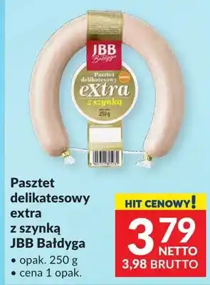 Pasztet delikatesowy extra z szynką JBB Bałdyga
