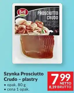 Makro Szynka Prosciutto Crudo Bell plastry oferta