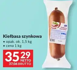 Makro Kiełbasa szynkowa Aro oferta
