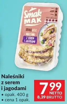 Makro Naleśniki z serem i jagodami Smak Mak oferta
