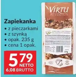 Makro Zapiekanka z pieczarkami z szynką Virtu oferta