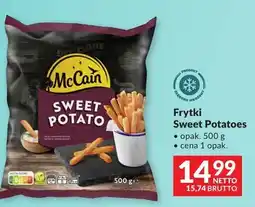 Makro Frytki Sweet Potatoes McCain oferta