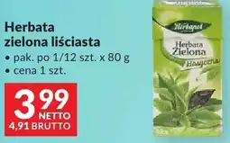 Makro Herbata zielona liściasta Herbapol pak. po 1/12 szt. x oferta