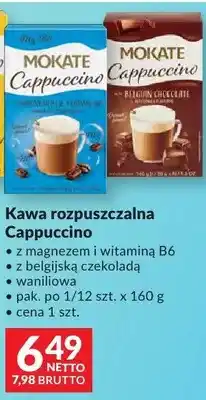 Makro Kawa rozpuszczalna Cappuccino Mokate oferta