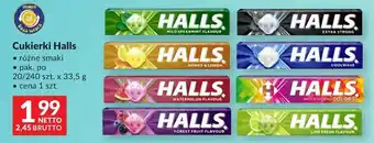 Cukierki Halls różne smaki