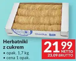 Makro Herbatniki z cukrem Aro oferta