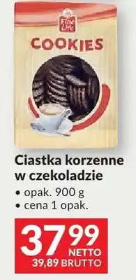 Makro Ciastka korzenne w czekoladzie Fine Life oferta