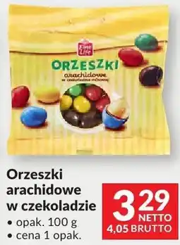 Makro Orzeszki arachidowe w czekoladzie Fine Life oferta