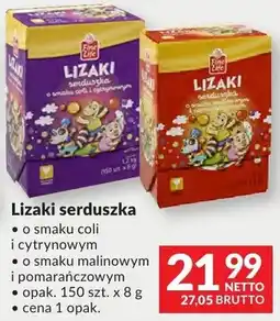 Makro Lizaki serduszka o smaku coli cytrynowym malinowym pomarańczowym Fine Life oferta