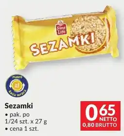Makro Sezamki Fine Life oferta