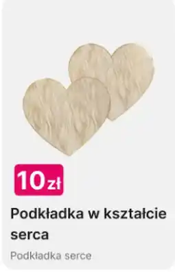 Pepco Podkładka w kształcie serca oferta