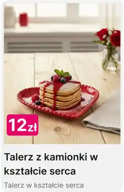 Pepco Talerz z kamionki w kształcie serca oferta