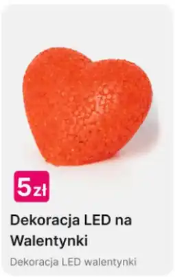 Pepco Dekoracja LED na Walentynki oferta