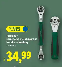 Lidl Klucz nasadowy Parkside oferta