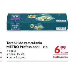 Makro Torebki do zamrażania Metro oferta