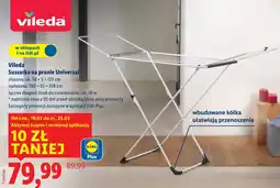 Lidl Suszarka na pranie Vileda oferta