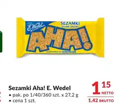 Makro Sezamki E. Wedel oferta
