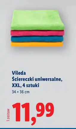 Lidl Ściereczki Vileda oferta
