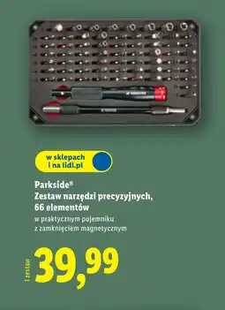 Lidl Zestaw narzędzi Parkside oferta