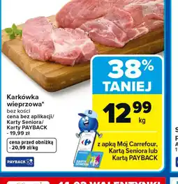 Carrefour Karkówka wieprzowa oferta
