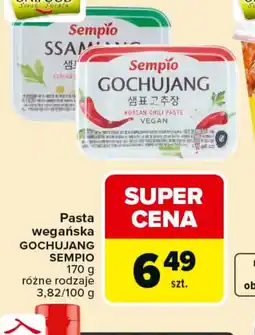 Carrefour Pasta wegańska Gochujang Sempio oferta