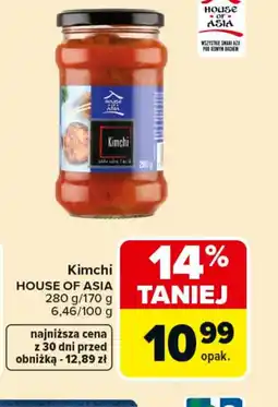 Carrefour House of Asia Kimchi oferta