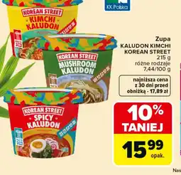 Carrefour Korean Street Zupa Kaludon Kimchi oferta