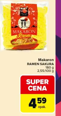 Carrefour Makaron Ramen Sakura oferta