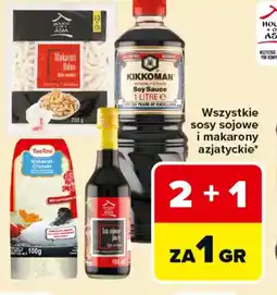 Carrefour Sosy sojowe i makarony azjatyckie oferta