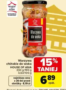 Carrefour House of Asia Warzywa chińskie do woka oferta