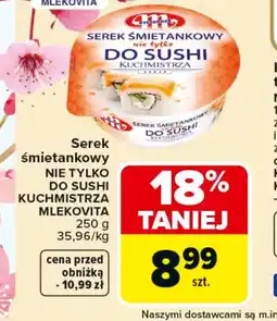 Carrefour Mlekovita Serek śmietankowy do sushi oferta