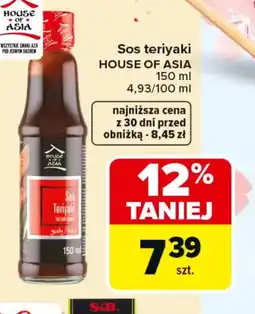Carrefour House of Asia Sos teriyaki oferta