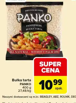 Carrefour Panko Bułka tarta oferta
