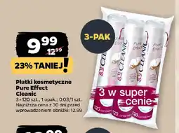 Netto Płatki kosmetyczne Pure Effect Cleanic oferta