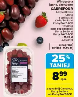 Carrefour Carrefour Winogrona oferta
