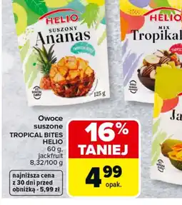 Carrefour Helio Owoce suszone Tropical Bites oferta