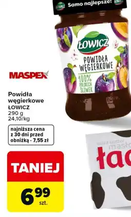 Carrefour Lowicz Powidła węgierskie oferta