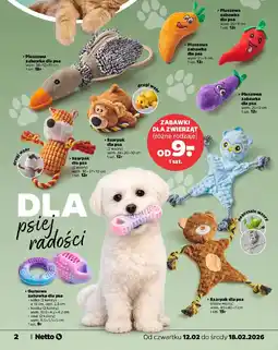 Netto Zabawki dla zwierząt oferta