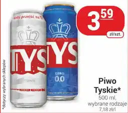 Delikatesy Sezam Piwo Tyskie oferta