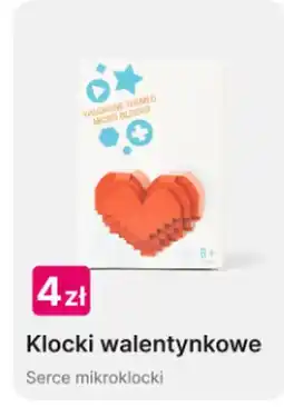 Pepco Klocki walentynkowe oferta
