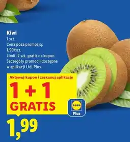 Lidl Kiwi 1+1 GRATIS oferta