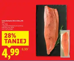 Lidl Łosoś atlantycki, filet ze skórą, XXL oferta