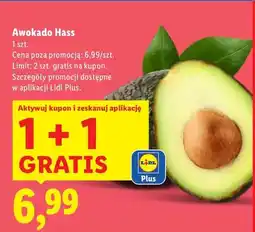 Lidl Awokado Hass 1+1 GRATIS oferta