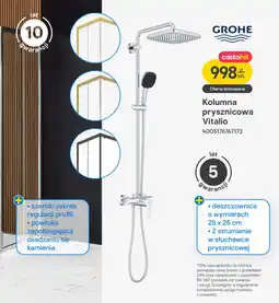 Castorama GROHE Kolumna prysznicowa Vitalio oferta