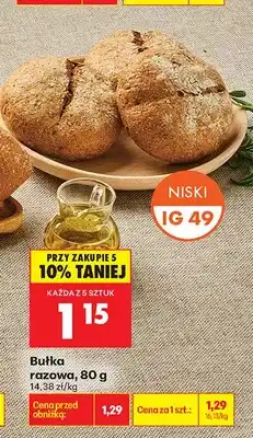 Biedronka Bułka razowa oferta