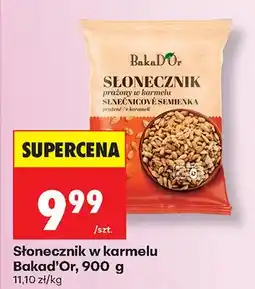 Biedronka Słonecznik prażony w karmelu oferta