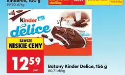 Biedronka Batony Kinder Delice oferta