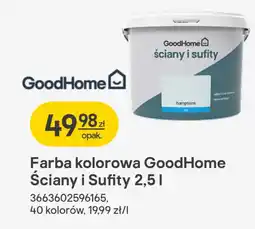 Castorama Farba kolorowa Good Home Ściany i Sufity oferta