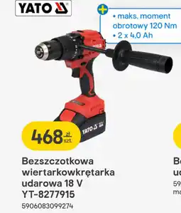 Castorama YATO Bezszczotkowa wiertarkowkrętarka udarowa 18 V oferta